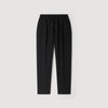 Jersey Pli  Elastic waist Trousers Black