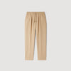 Jersey Pli Elasticated Straight Trousers Cappucino