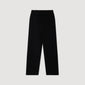 Regular Home Patch Knit Jogging Bottoms Black