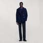 Peacoat Sandro Coat Navy Blue