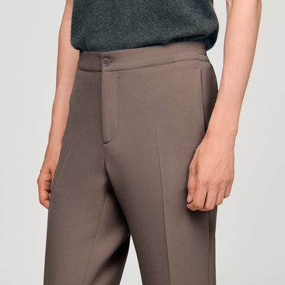 Jersey Jersey Trousers Light Taupe