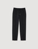 New Alpha Elasticated Straight-Leg Pants Black