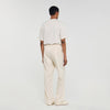 Rope Pant Wide-Leg Elasticated Cotton Trousers Butter Cream