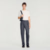 Gerard Pants Wool Wide-leg wool trousers Charcoal Grey