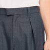 Gerard Pants Wool Wide-leg wool trousers Charcoal Grey