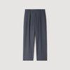 Gerard Pants Wool Wide-leg wool trousers Charcoal Grey