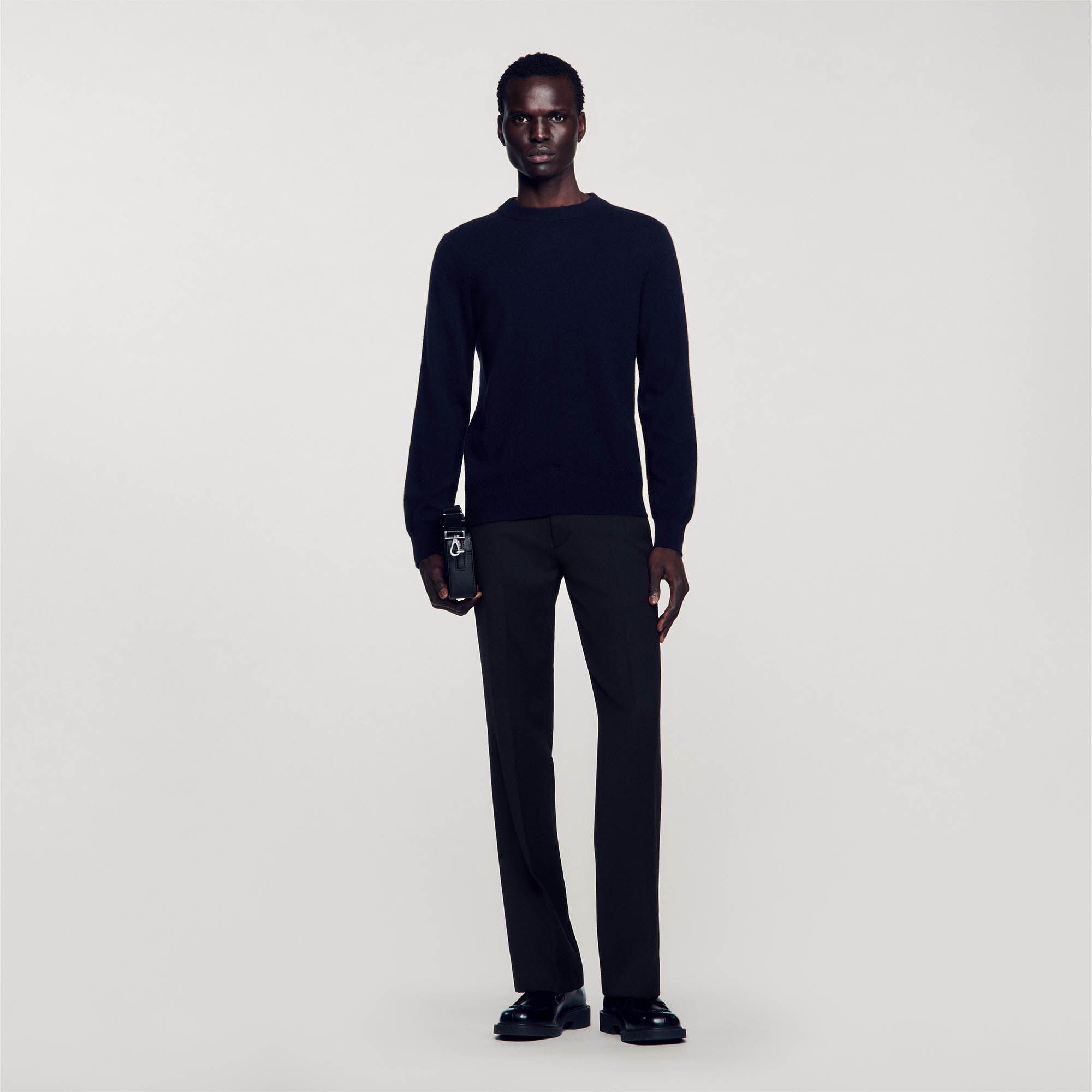 Crewneck Cashmere Cashmere Sweater Dark Navy