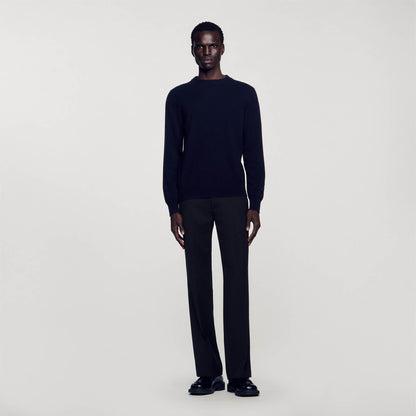 Crewneck Cashmere Cashmere Sweater Dark Navy