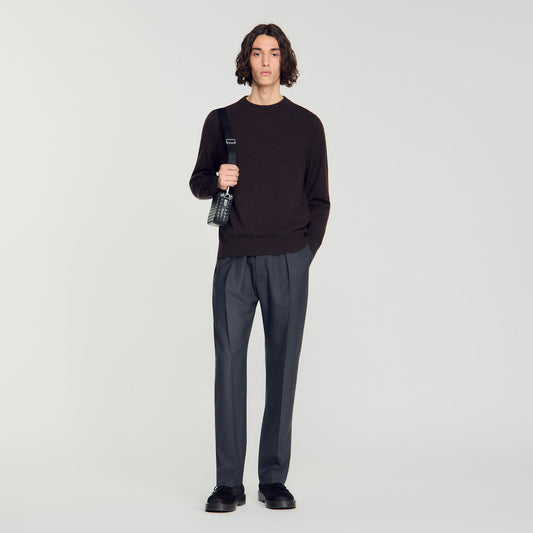 Crewneck Cashmere Cashmere jumper Chocolate