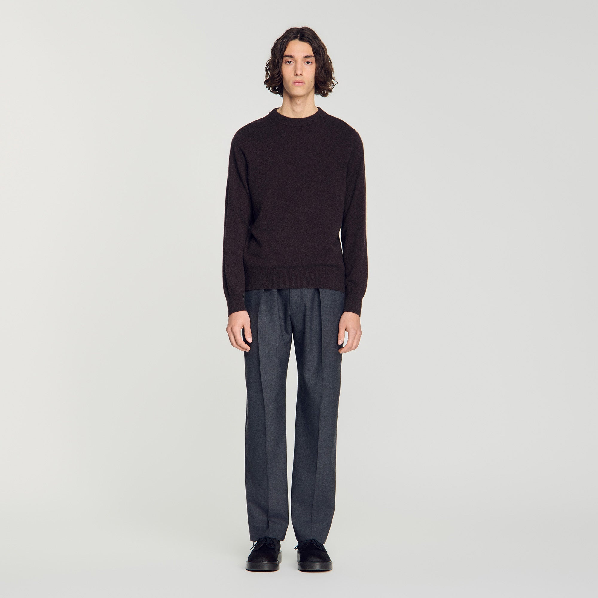 Crewneck Cashmere Cashmere jumper Chocolate