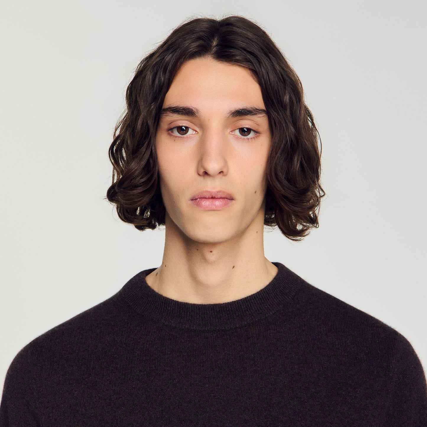 Crewneck Cashmere Cashmere jumper Chocolate