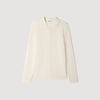 Cardigan Adam Rib Knit Shirt Ecru