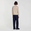 Pablo Crewneck Fine Knit Jumper Light Taupe