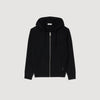 Home Zip Hoodie Oversized Sweatshirt Black