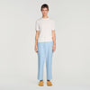 Pablo Tee Cotton Knitted T-shirt Ecru