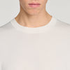 Pablo Tee Cotton Knitted T-shirt Ecru
