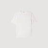 Pablo Tee Cotton Knitted T-shirt Ecru