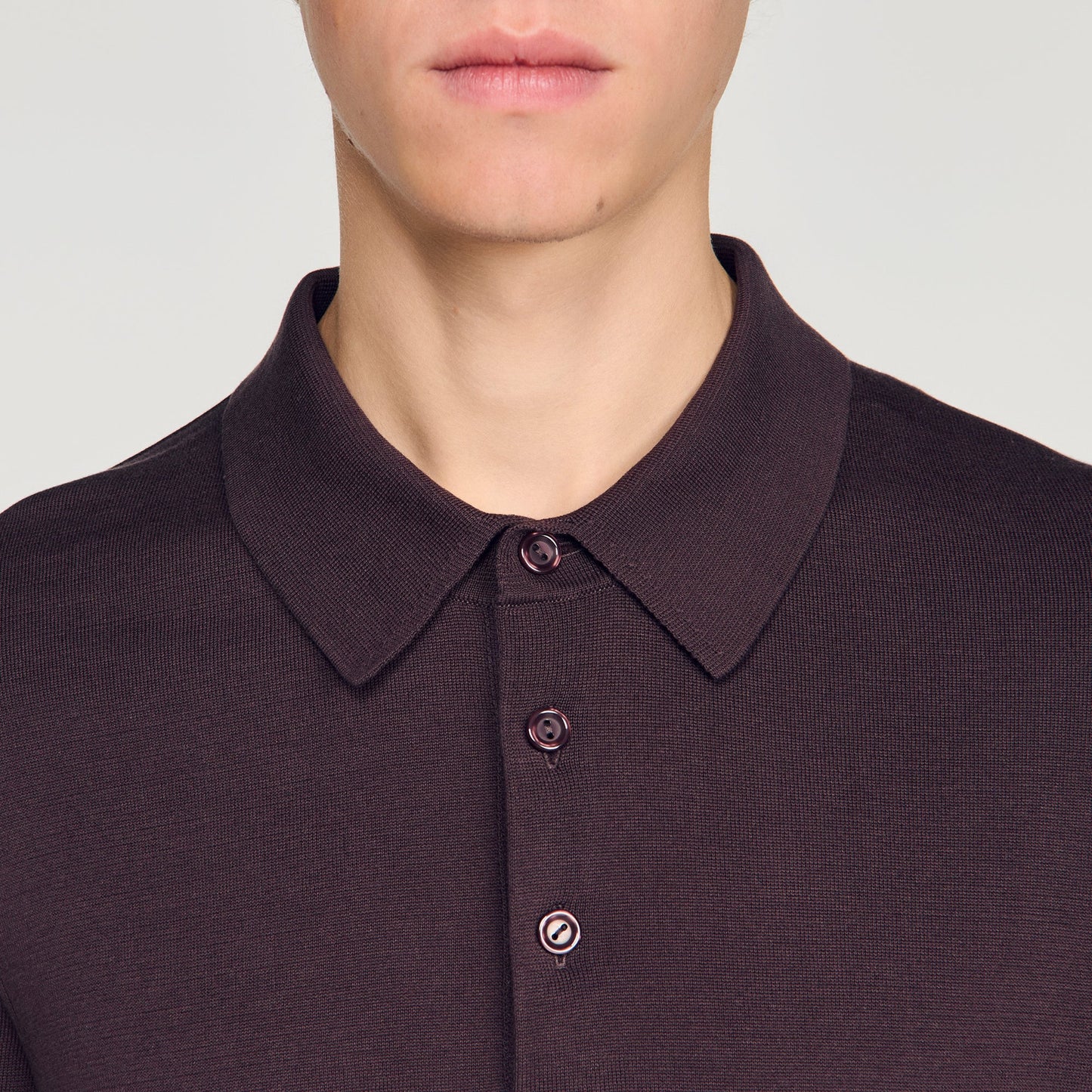 Pablo Cotton  Knit Jumper Chocolate