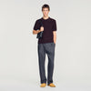 Sponge Polo Terry Knit Polo Shirt Chocolate
