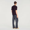 Sponge Polo Terry Knit Polo Shirt Chocolate