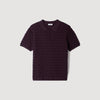 Sponge Polo Terry Knit Polo Shirt Chocolate