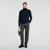 Cashmere Turtleneck Roll neck cashmere jumper Navy Blue