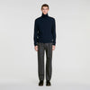 Cashmere Turtleneck Roll neck cashmere jumper Navy Blue