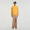 Cashmere Turtleneck Roll neck cashmere jumper Mustard