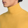 Cashmere Turtleneck Roll neck cashmere jumper Mustard