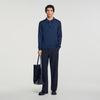 Pablo Polo Ls Long-sleeved polo shirt Navy Blue