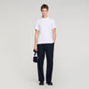 Retro Ss Classic Tee T-Shirt With Double S Patch White