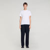 Retro Ss Classic Tee T-Shirt With Double S Patch White