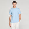 Retro Ss Classic Tee T-Shirt With Double S Patch Sky Blue