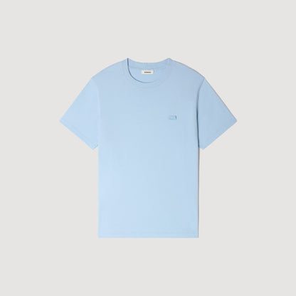 Retro Ss Classic Tee T-Shirt With Double S Patch Sky Blue