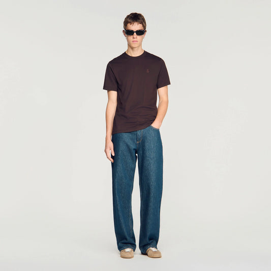 Tshirt Tonal Patch 4S  T-shirt Chocolate