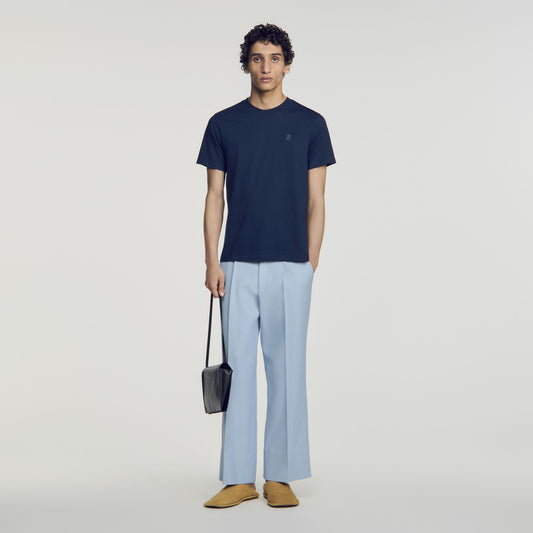 Tshirt Tonal Patch 4S  T-shirt Royal Blue