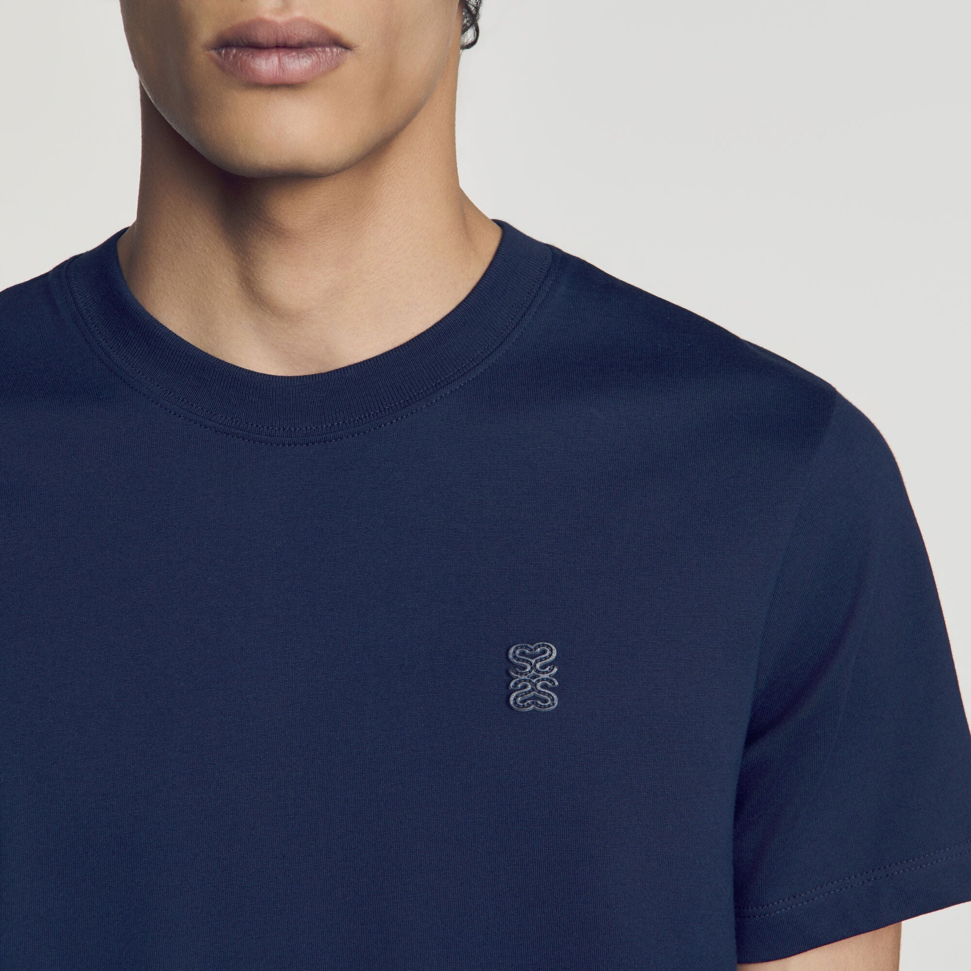 Tshirt Tonal Patch 4S  T-shirt Royal Blue