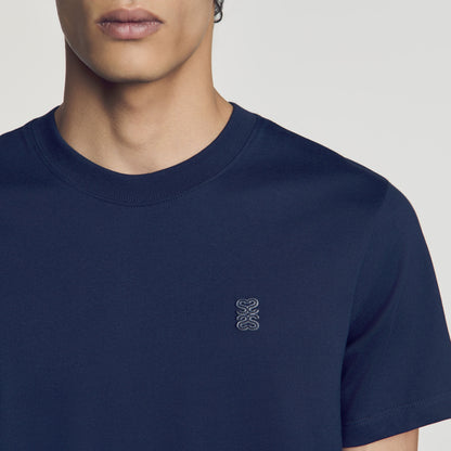 Tshirt Tonal Patch 4S  T-shirt Royal Blue