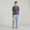Stripy Shirt Mc Striped boat neck shirt Navy Blue