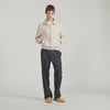 Jones Cotton Jacket Cotton Zip-Up Jacket Ecru