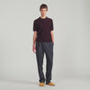 Sponge Polo Terry Knit Polo Shirt Chocolate