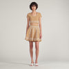 Siena Jumper With Contrast Embroidery Beige
