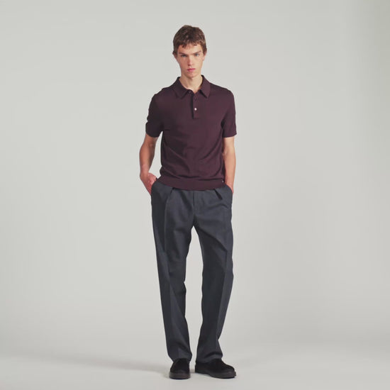 Pablo Cotton  Knit Jumper Chocolate