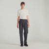 Gerard Pants Wool Wide-leg wool trousers Charcoal Grey