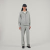 Oversized Zip Sweatshirt Grey