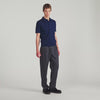 Pablo Cotton Cotton And Silk Polo Shirt Royal Blue
